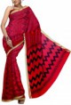 Sico Tomato Red Color Saree